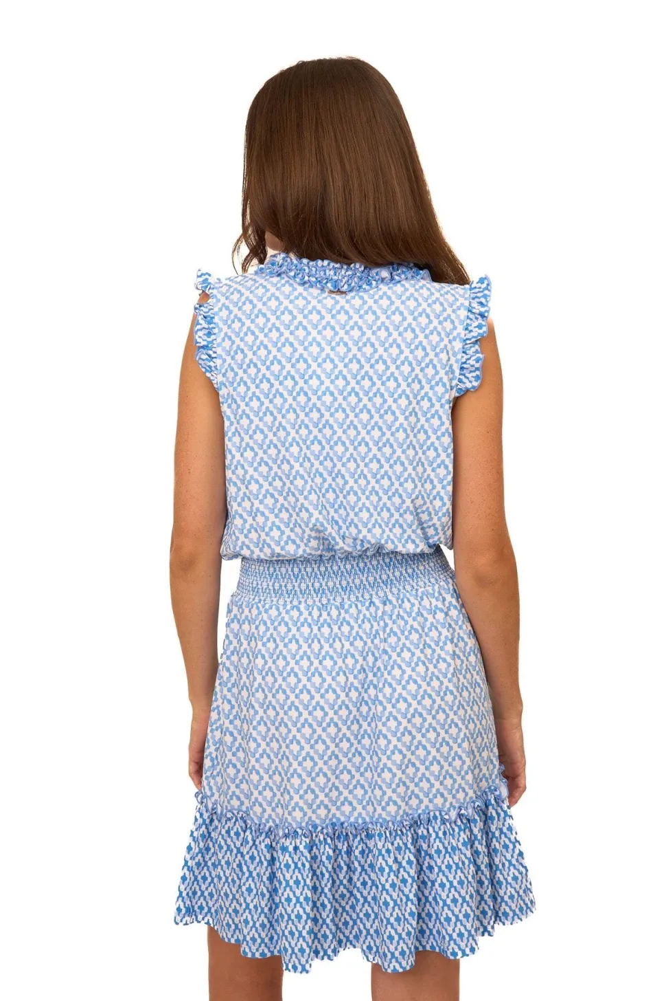 Seaside Smocked Waist Dress
