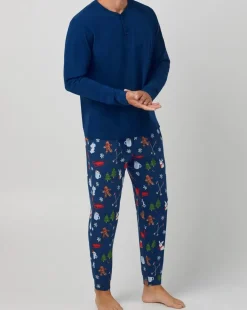 Seasonal Delights Men's Pullover & Jogger Set: Size XL