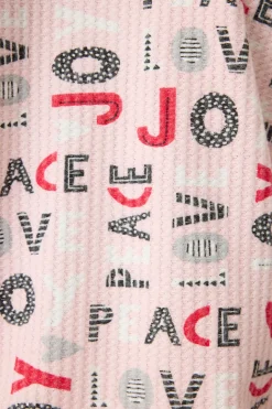 Ski Jammie PJ Set: Blush