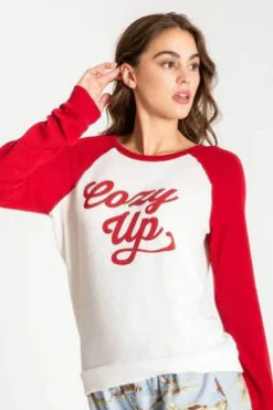 Snowed In Cozy Up Long Sleeve: Size M