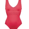 Softline Padded V One-Piece Swimsuit