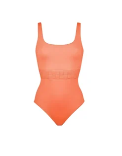 Softline Square Neck One-Piece Swimsuit