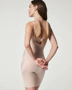Strapless Shaping Cupped Mid-Thigh Bodysuit: Suit Your Fancy