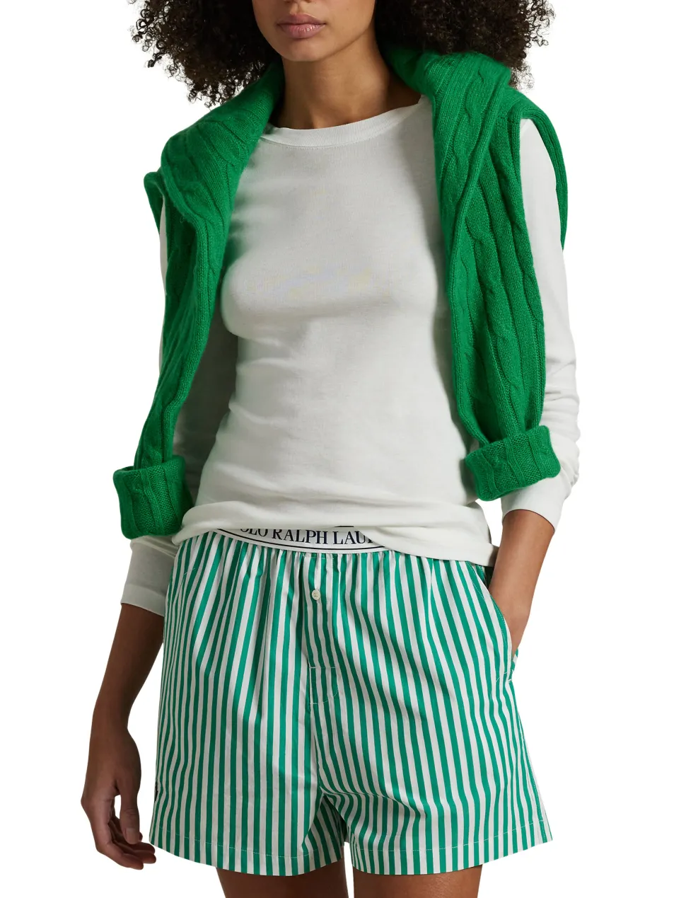 Striped Cotton Boxer