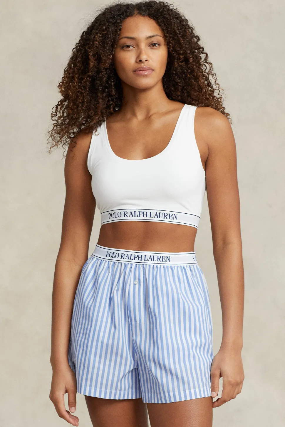 Striped Cotton Boxer