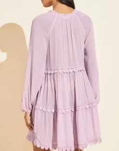 Summer Of Love Sofia Coverup Lilac: Size L
