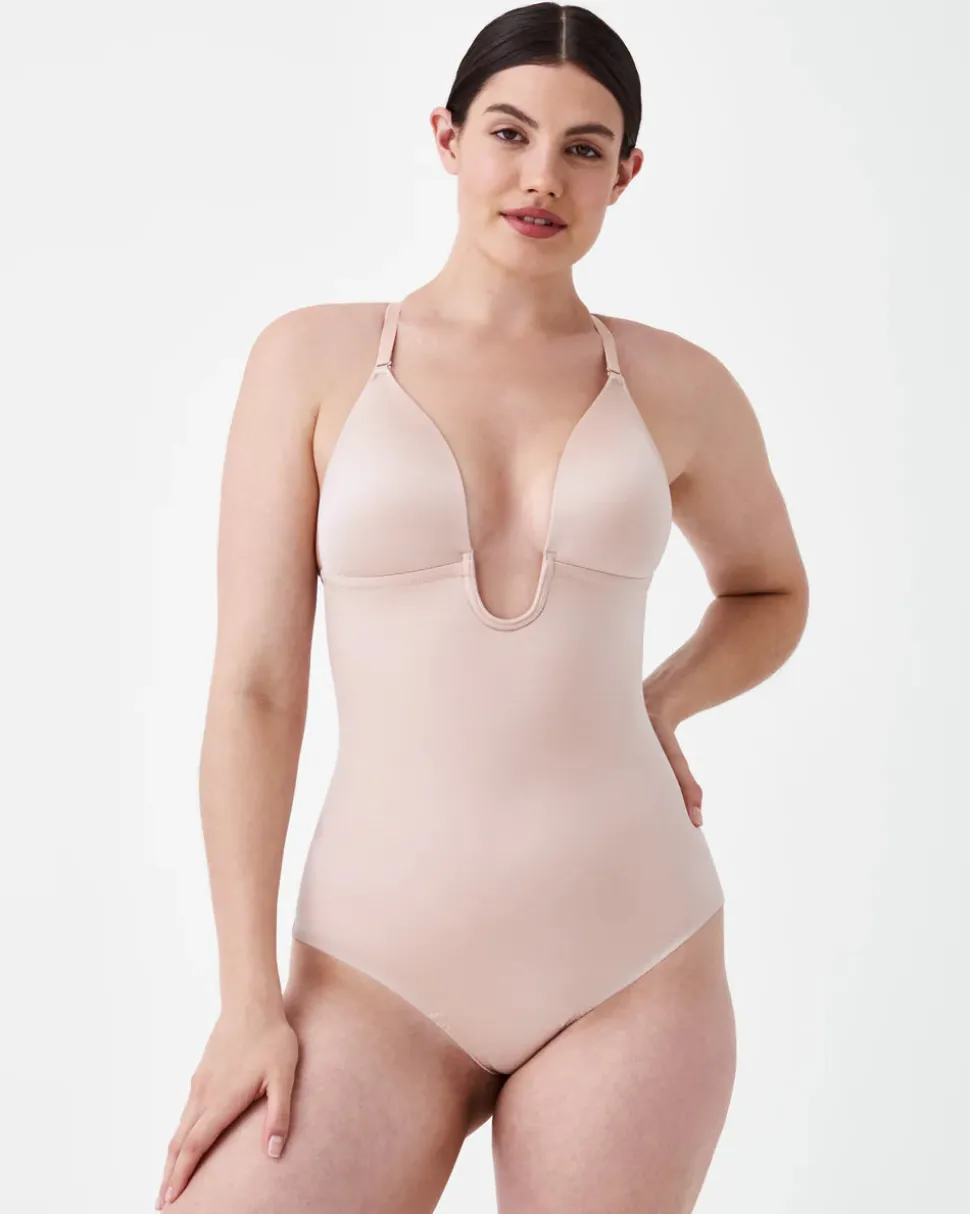Thong Shaping Plunge Low-Back Bodysuit: Suit Your Fancy