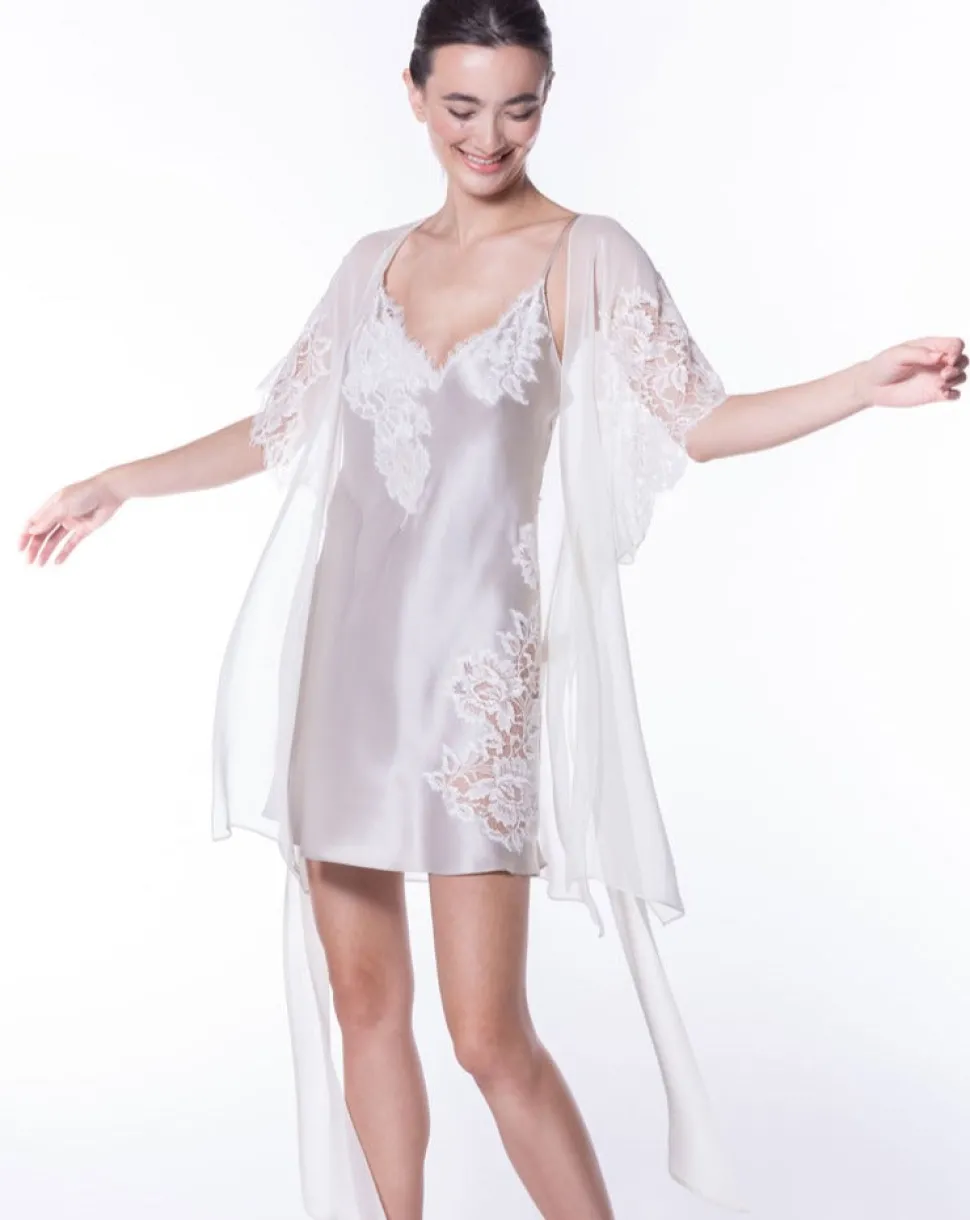 Venus Silk Chiffon Robe
