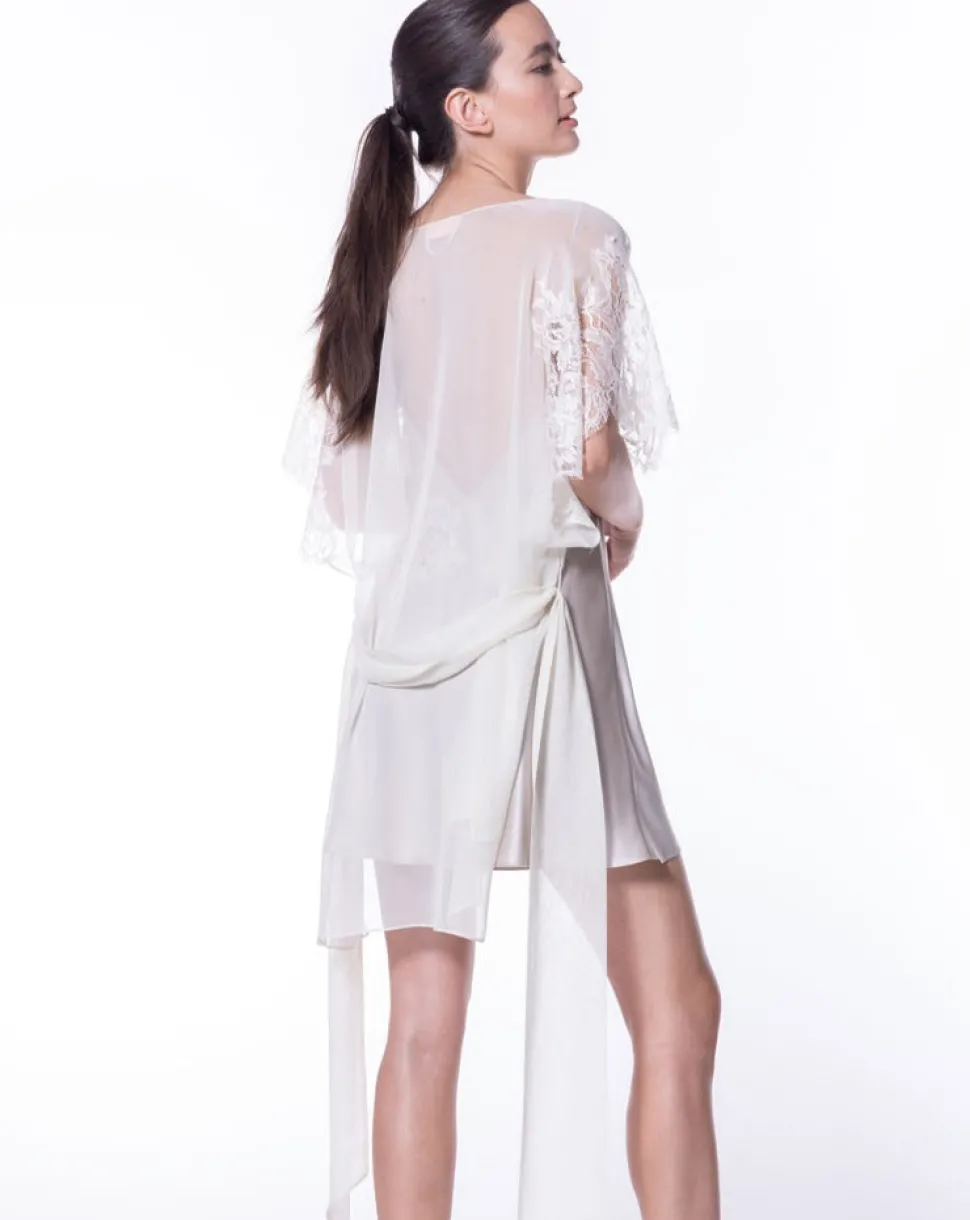 Venus Silk Chiffon Robe