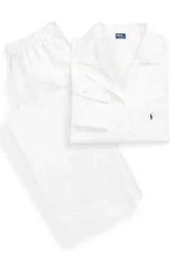 White Cloud Cotton Pajama Set
