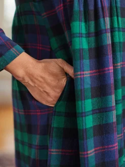 Yuletide Plaid Nightgown